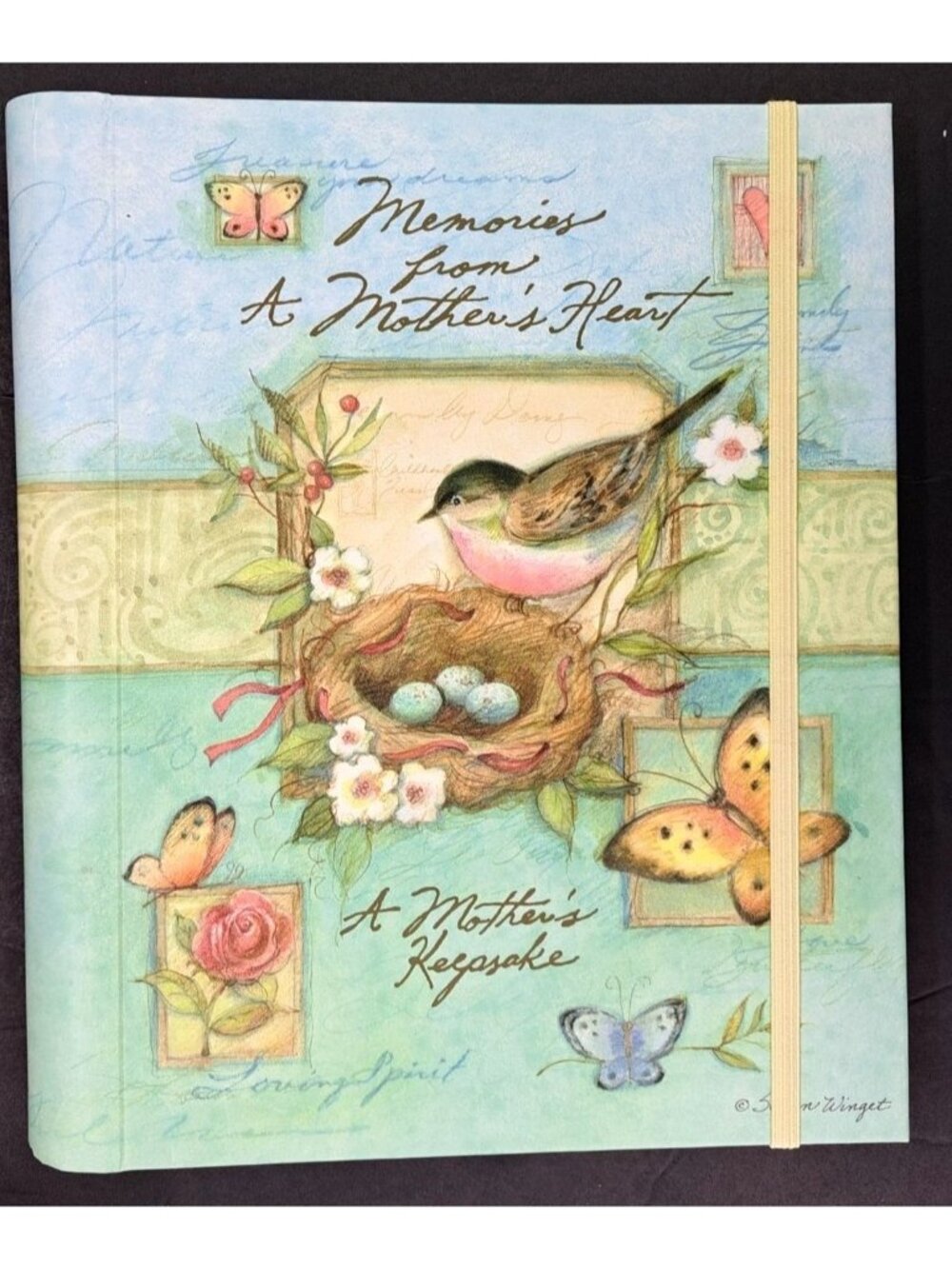 Memories From A Mother's Heart Keepsake Journal Susan Winget 2008 Hardcover Book